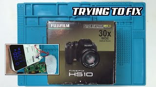 Trying to FIX a FUJIFILM FINEPIX HS10 CAMERA  No Power [upl. by Schoenburg]