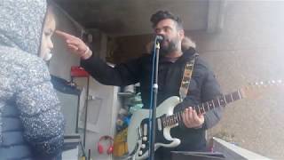 Álex Herbello ESPALDAS MOJADAS Tam Tam Go Cover Desde el balcón [upl. by Ahsieit]