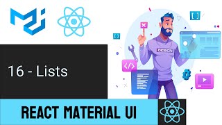 List Component In React Material UI [upl. by Hezekiah]