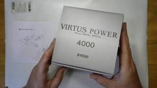 Катушка Ryobi Virtus Power 4000  обзор с разбором [upl. by Larina]