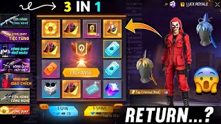 Indonesia Server Next Incubator Return Confirm 😱  Garena Free Fire [upl. by Ociredef]