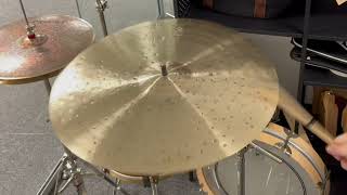 Pergamon Cymbals Etna Soft Jazz Crash 22quot [upl. by Akim]