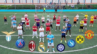 MUNDIALITO CHALLENGE con tutte le squadre di CHAMPIONS LEAGUE IL PIÙ GRANDE DITALIA [upl. by Anitsyrc]