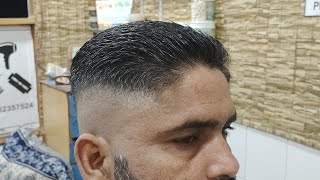 Skin drop fade haircuthow to do drop skin fade tutorial zaibi barber shop [upl. by Oiuqise]