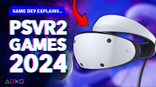 Most Anticipated PSVR2 Games for 2024 [upl. by Charil]