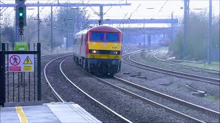 Fast Trains at Biggleswade ECML  020219 [upl. by Phyllys702]