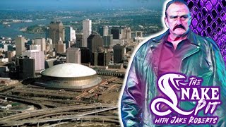 Jake The Snake Roberts on The Superdome in New Orleans [upl. by Shannan527]