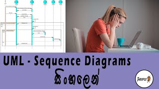 Sequence Diagrams  UML  Sinhala [upl. by Llieno]