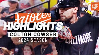 Colton Cowser 2024 Season Highlights  Baltimore Orioles [upl. by Ryun]