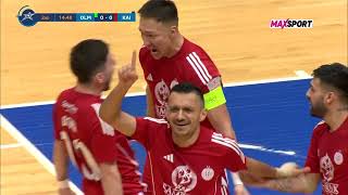 OLMISUM vs KAIRAT ALMATY 01 2 kolo skupina B Elitna runda Liga prvaka u futsalu 2425 [upl. by Metts9]