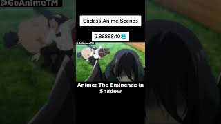 BADASS ANIME MOMENTS TheEminenceinShadow anime animeedit edit amv shorts topanime GoAnimeTM [upl. by Brewster494]