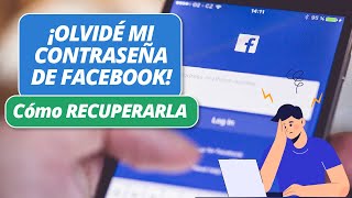 Recuperar CONTRASEÑA DE FACEBOOK  SOLUCIÓN DEFINITIVA [upl. by Cavallaro]