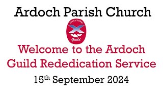 Ardoch Parish Church Live Stream 15th September 2024 [upl. by Aihsemat]