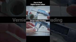 How To Read Vernier Caliper howto verniercaliper engineering [upl. by Ahseela]