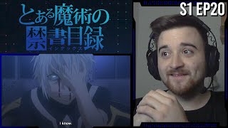 Everything Is Calculated  A Certain Magical Index  Season 1 Episode 20  Toaru Series  Reaction [upl. by Eanej]