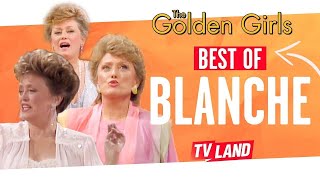 Rue McClanahans Best of Blanche Devereaux  The Golden Girls [upl. by Anirehtak6]