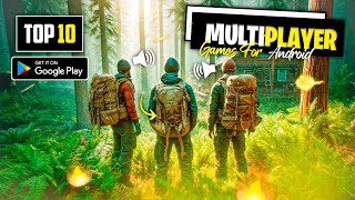 Top 10 Online Multiplayer Games For Android 2024  Multiplayer Games For Android With Friends [upl. by Soracco]