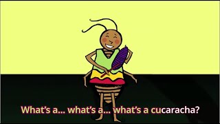 La Cucaracha  SingAlong ReadAlong Kids Song [upl. by Eelirrem]