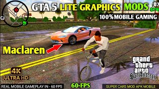 GTA 5 Remastered Modpack for GTA SA Android 13 amp 14  All Devices Supported  2024 Edition [upl. by Ahseetal]