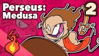 The Punishment of Medusa The Story of The Cursed Priestess  Mythological Comics  Greek Mythology [upl. by Jessy]