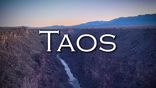 Taos New Mexico  4K Drone Video [upl. by Nidraj]