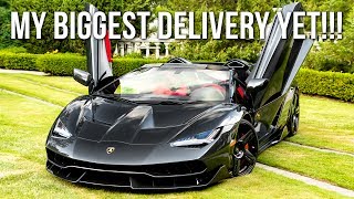 2017 Lamborghini Centenario Roadster LP 7704  My Biggest Delivery Yet [upl. by Arikat]