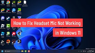 How to Fix Headset Mic Not Working in Windows 11  Fix Headphone Not Detecting When Plugged In [upl. by Manvel775]