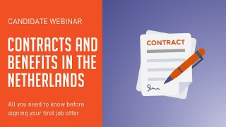 Contracts and Benefits in the Netherlands [upl. by Nylcsoj]