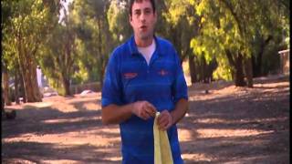 Disc Golf Pro tip Towel Hit Practice with Dave Feldberg Sound broken turn on CC [upl. by Myke957]