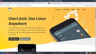 Instalasi Linux di Android tanpa root dan tanpa ribet dengan Userland [upl. by Fesuy152]