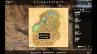 ESO Bangkorai CE Treasure Map Location [upl. by Foy87]