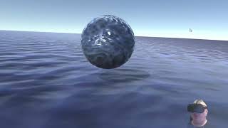 Water through Texture Distortion with CUnity in Virtual Reality VR [upl. by Aynod]