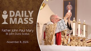 Catholic Daily Mass  Daily TV Mass  November 8 2024 [upl. by Rorrys760]