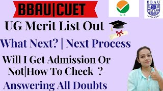 BBAUCUETUg Merit List OutWhat Next Will I Get Admission Or NotFinal List202223 bbau [upl. by Bainbrudge]