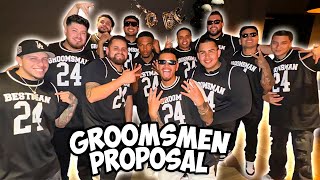 ASKING MY BESTFRIENDS TO BE MY GROOMSMEN EMOTIONAL [upl. by Kinghorn]