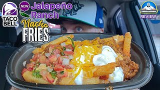 Taco Bell® Jalapeño Ranch Nacho Fries Review 🌶️🧀🍟  YES PLEASE  theendorsement [upl. by Yessac]