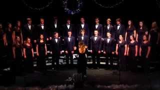 The First Noel  Dan Forrest  Blue Ridge High School Chamber Choir [upl. by Sucramd]