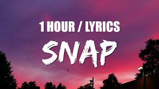 Rosa Linn  Snap 1 HOUR LOOP Lyrics [upl. by Edyak]