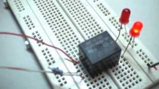 How To Make A Simple Relay Circuit [upl. by Tneicniv]