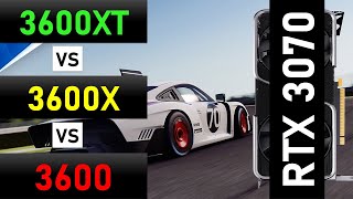 Nvidia RTX 3070 Benchmarks Ryzen 3600XT vs 3600X vs 3600 9 Games Tested Ultra High Settings 1080p [upl. by Anitnahs439]