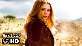 AVENGERS INFINITY WAR Clip  quotWanda In Battlequot 2018 Marvel [upl. by Lasiaf]