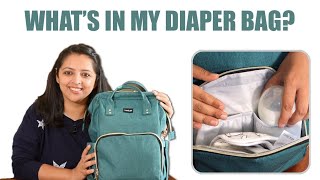 Whats In My DiaperBag  Things I Carry For My Child [upl. by Eerol]