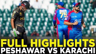 Full Highlights  Peshawar Zalmi vs Karachi Kings  Match 6  HBL PSL 9  M2A1A [upl. by Pheni]