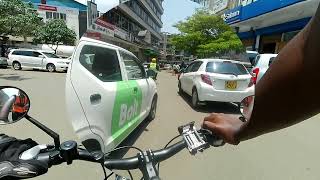 Dashing to Parklands Cycling is Bike in Nairobi Kenya Commute [upl. by Laufer834]