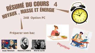 Noyaux  masse et énergie [upl. by Nnaecarg]