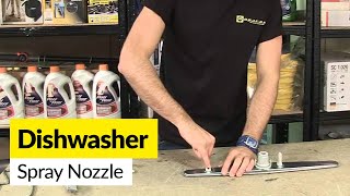 How to Fit a Dishwasher Spray Nozzle [upl. by Hazlip402]