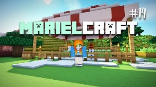 MarielCraft  Ep14 quotCandy Cane House for Golemsquot  Minecraft Mods  Marielitai Gaming [upl. by Rorie]