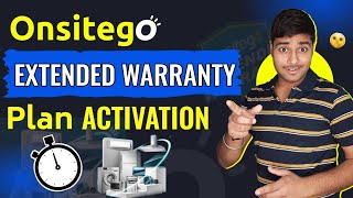 Onsitego Extended Warranty Activation  How to Activate Onsitego Extended Warranty  Onsitego [upl. by Einhapets]