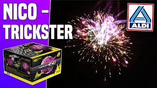 Nico TRICKSTER Batterie Aldi NEUHEIT für Silvester 202425 [upl. by Rostand446]