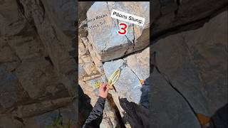 quotSport climbingquot on old pitons Ecstacy 57 Seneca Rocks outdoorsport rockclimbing SenecaRocks [upl. by Mcclees958]